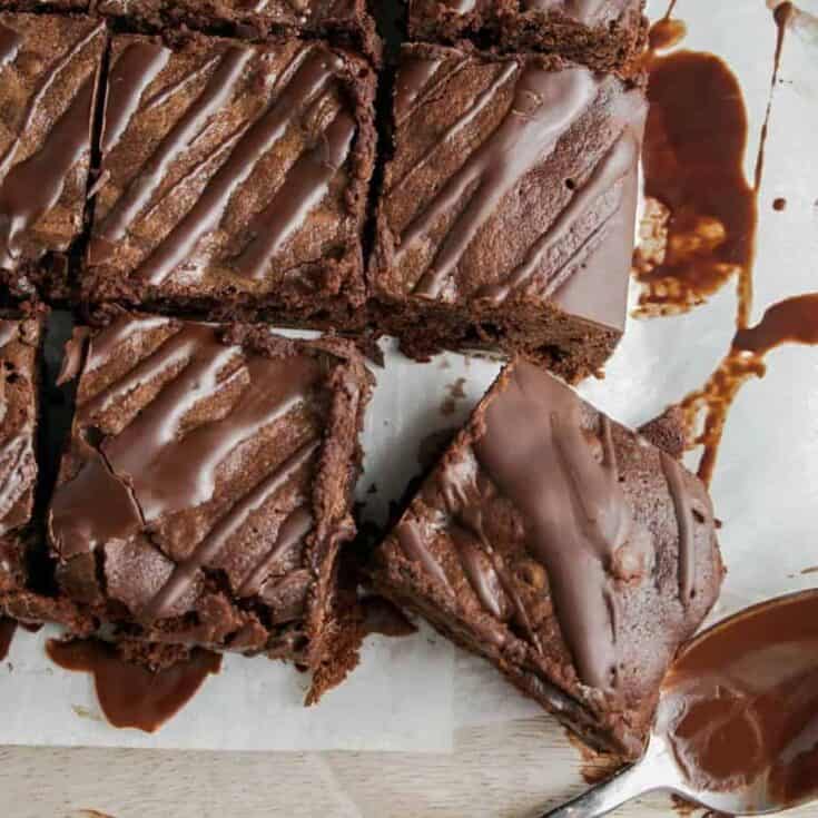 Image for Double Chocolate Irish Coffee Brownies