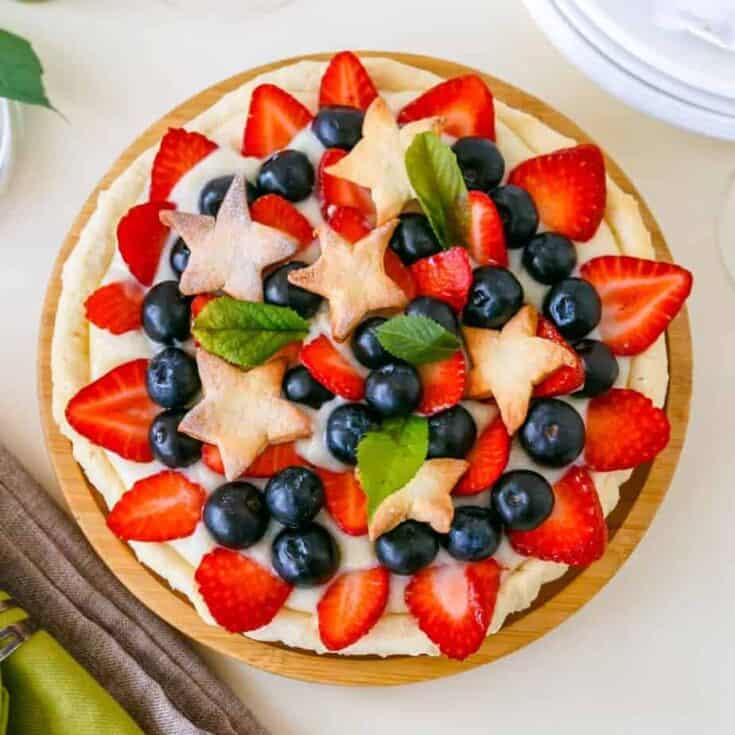 Image for 4th of July Fruit Tart