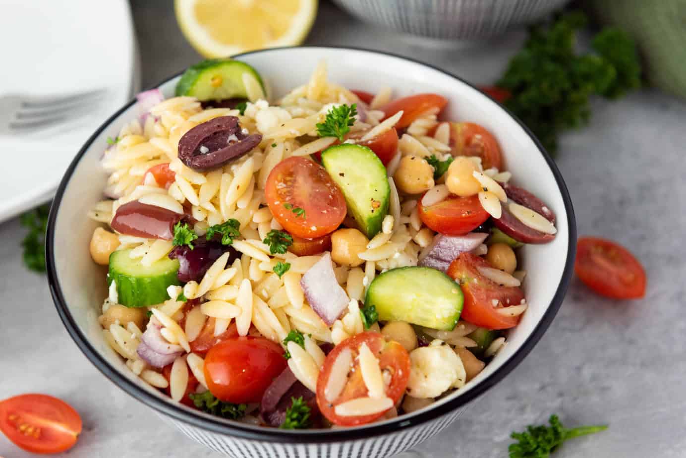 Gluten Free Orzo Salad