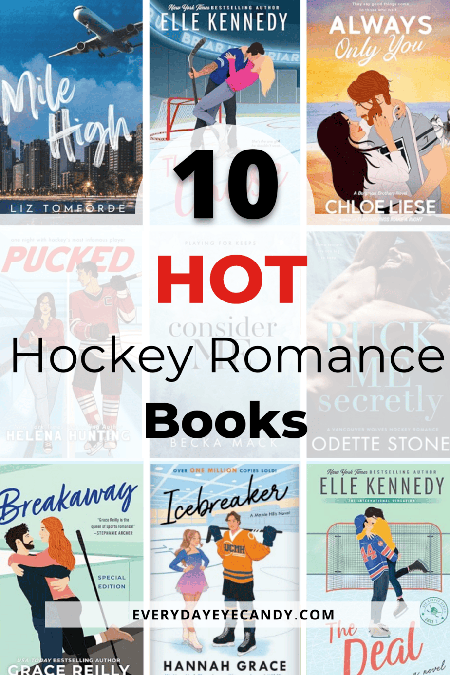 10 of the Best Hockey Romance Books( in my opinion) Everyday Eyecandy