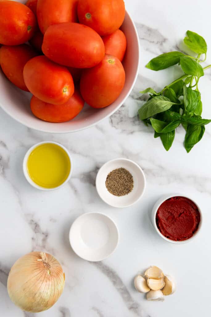 ingredients for gluten free tomato soup