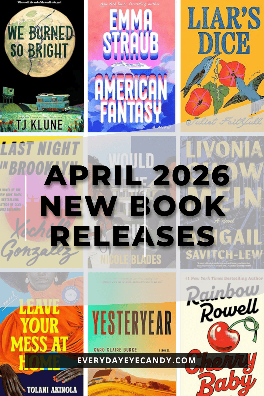 april 2026 book releases